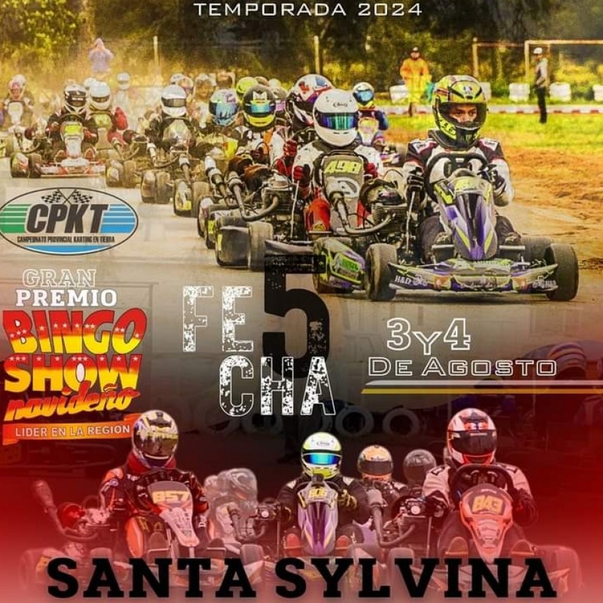 El karting visita nuevamente Santa Silvyna.