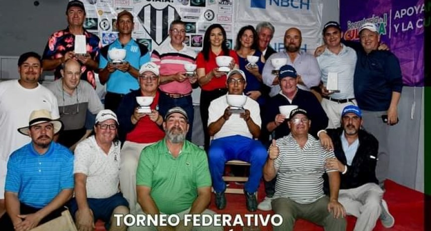 SE JUGO LA 5TA. FECHA DEL FEDERATIVO DE GOLF EN VILLA ANGELA.